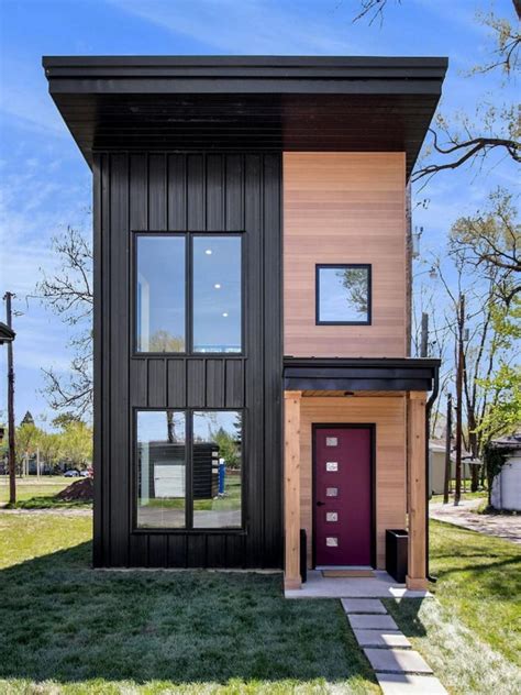 tiny house with metal siding|tiny house exterior ideas.